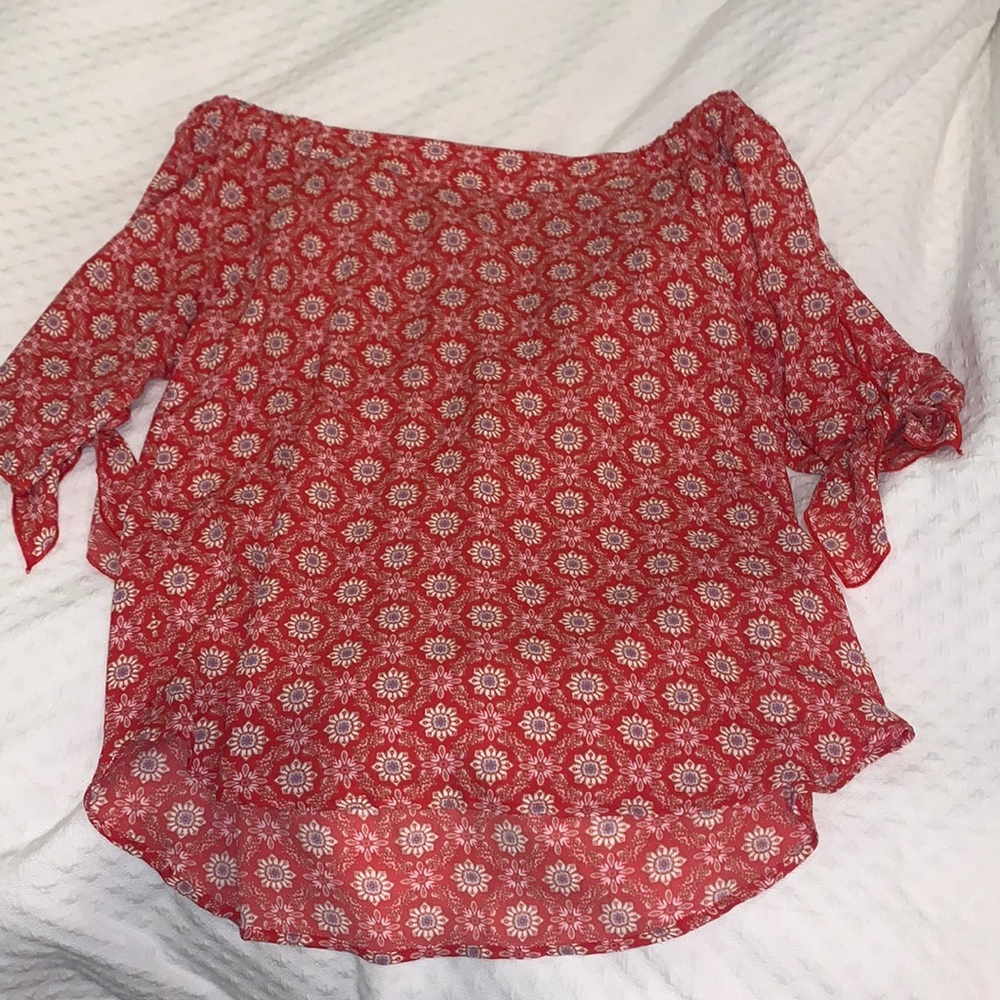 Renee C off the shoulder top